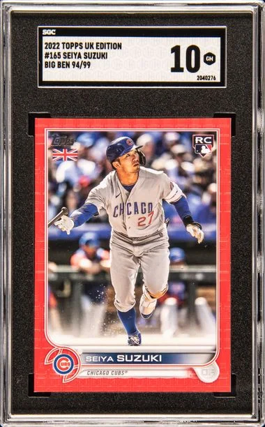 2022 Topps Seiya Suzuki UK Edition Big Ben #165 card image