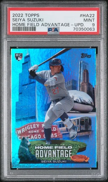 2022 Topps Seiya Suzuki Home Field Advantage Update #HA22 card image