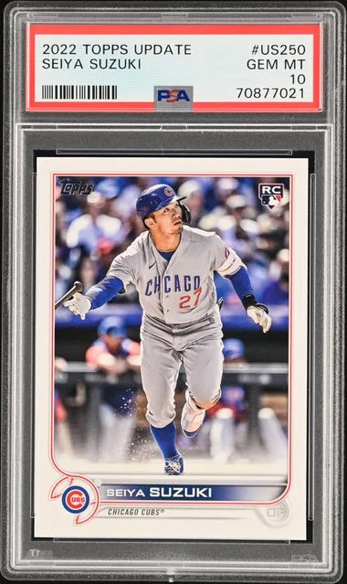 2022 Topps Seiya Suzuki #US250 card image