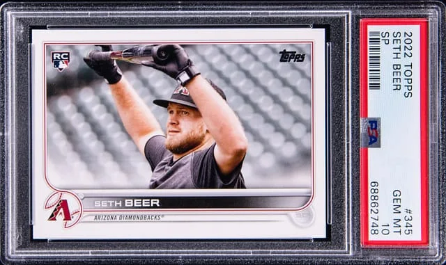 2022 Topps Seth Beer Series 2-Sp #345 card image