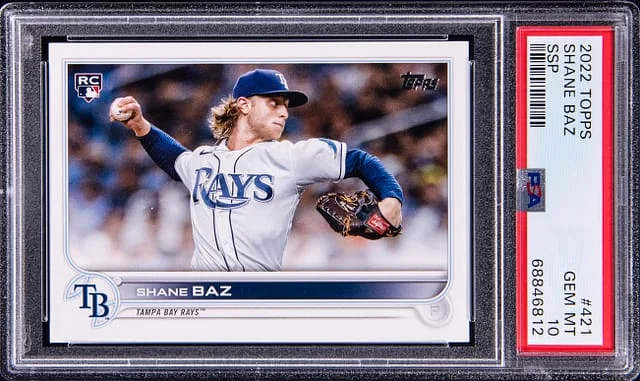 2022 Topps Shane Baz Series 2-Ssp #421 card image