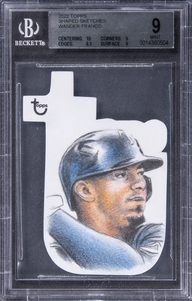 2022 Topps Shaped Sketches Wander Franco #no-number card image