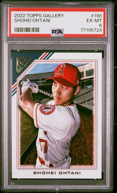 2022 Topps Shohei Ohtani Gallery #190 card image