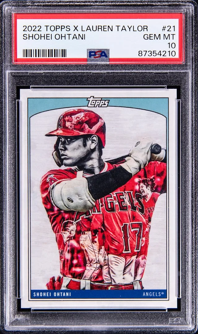 2022 Topps Shohei Ohtani X Lauren Taylor #21 card image