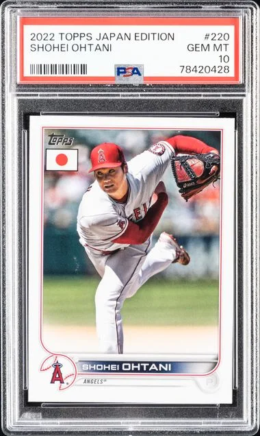 2022 Topps Shohei Ohtani Japan Edition #220 card image