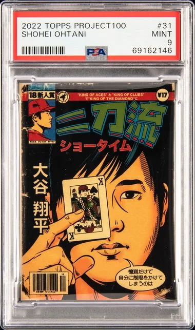 2022 Topps Shohei Ohtani Project100 #31 card image