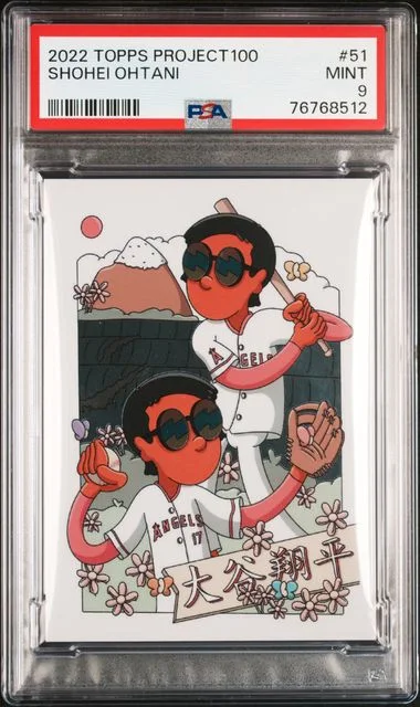 2022 Topps Shohei Ohtani Project100 #51 card image