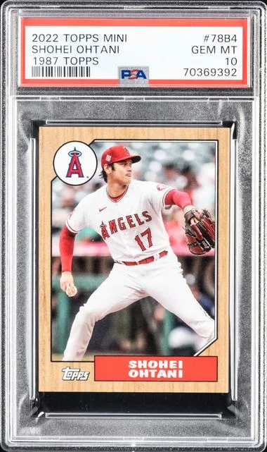 2022 Topps Shohei Ohtani 1987 Topps #78B4 card image