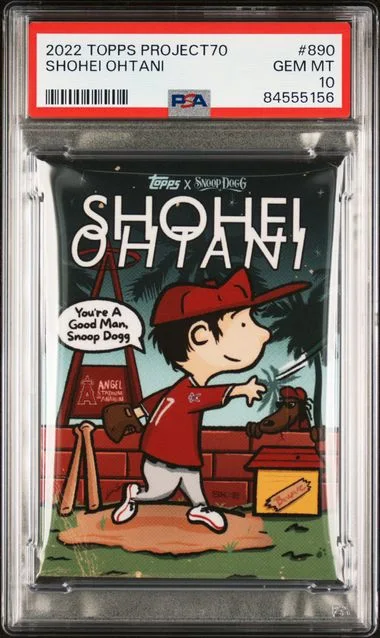 2022 Topps Shohei Ohtani Project70 #890 card image