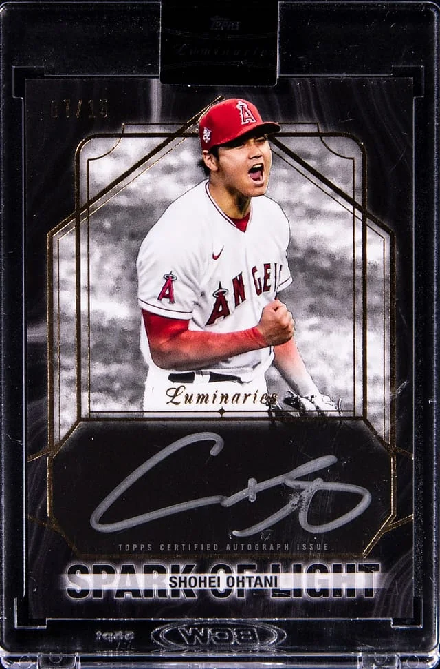 2022 Topps Shohei Ohtani Liminaries #SLA-SO card image