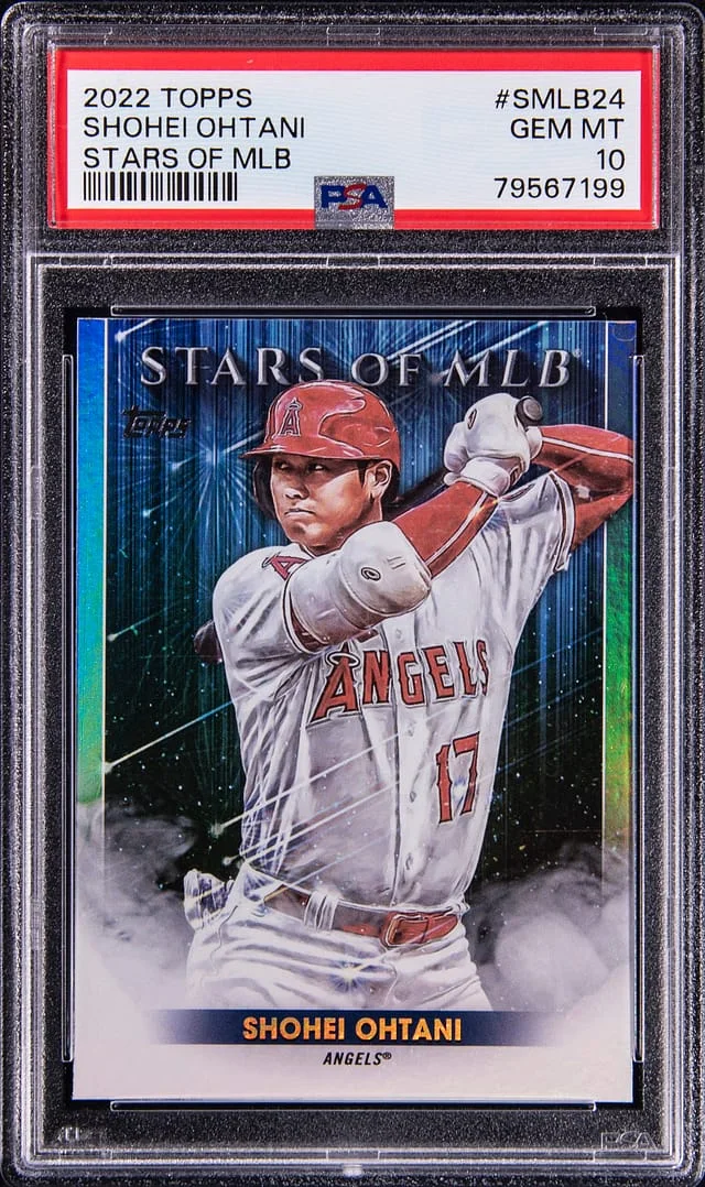 2022 Topps Shohei Ohtani Stars of MLB #SMLB-24 card image