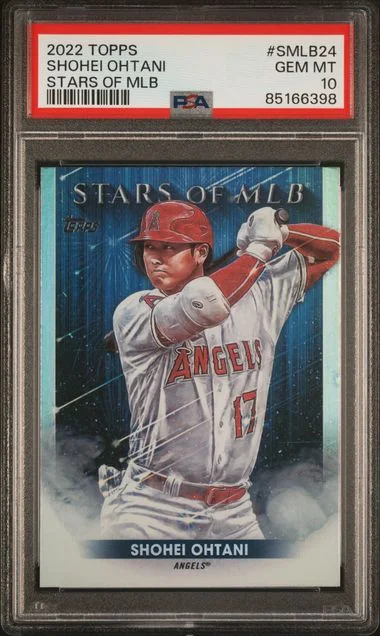 2022 Topps Shohei Ohtani Stars Of MLB #SMLB24 card image