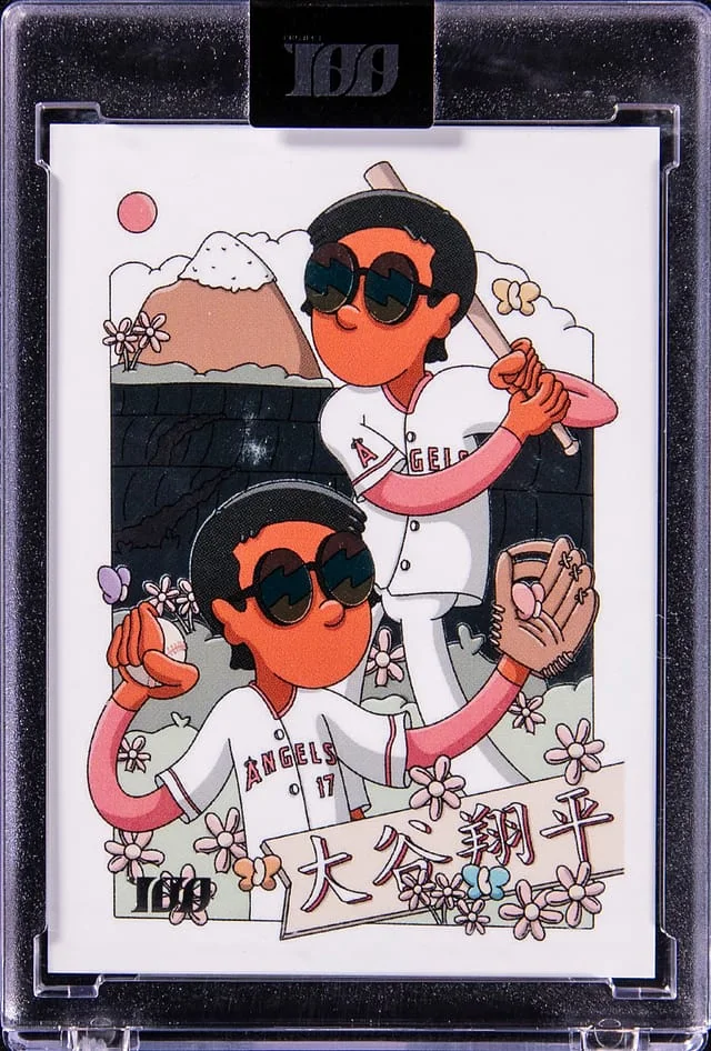 2022 Topps Shohei Ohtani - Topps Encased Project 100 Benjamin Ross #51 card image