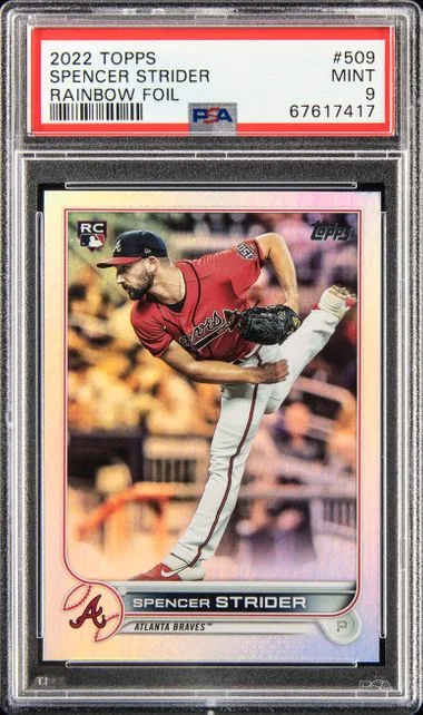 2022 Topps Spencer Strider #509 card image