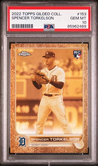 2022 Topps Spencer Torkelson Gilded Collection #153 card image
