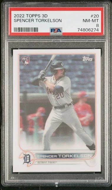 2022 Topps Spencer Torkelson MLB 3D #20 card image