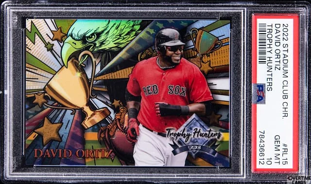 2022 Topps Stadium Club Chrome David Ortiz Trophy Hunters #RL15 card image