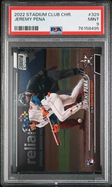 2022 Topps Stadium Club Chrome Jeremy Pena #329 card image
