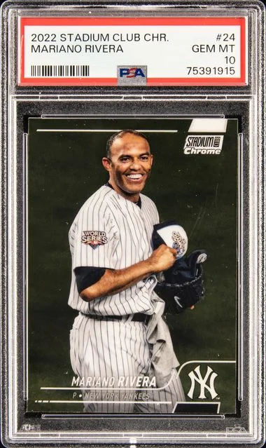 2022 Topps Stadium Club Chrome Mariano Rivera #24 card image