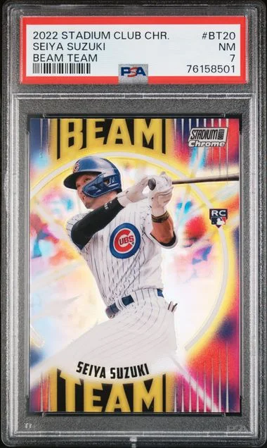 2022 Topps Stadium Club Chrome Seiya Suzuki Beam Team #BT-20 card image