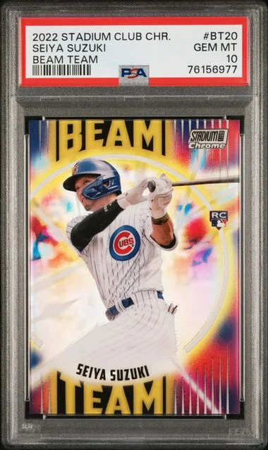 2022 Topps Stadium Club Chrome Seiya Suzuki Beam Team #BT20 card image