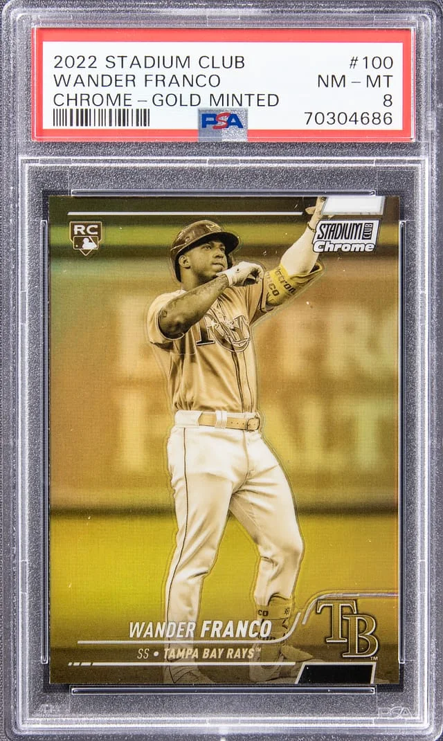 2022 Topps Stadium Club Chrome Wander Franco #100 card image