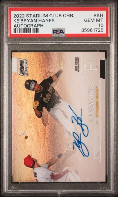 2022 Topps Stadium Club Ke’Bryan Hayes Autograph #KH card image