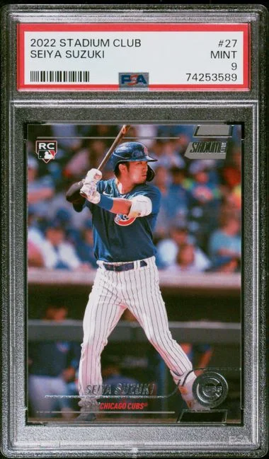 2022 Topps Stadium Club Seiya Suzuki #27 card image