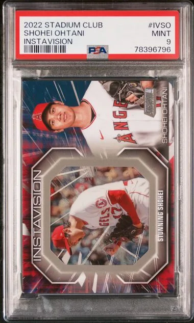 2022 Topps Stadium Club Shohei Ohtani Instavision #IVSO card image