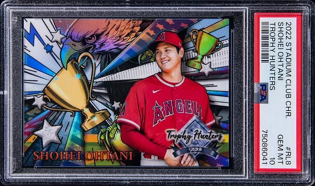 2022 Topps Stadium Club Shohei Ohtani Trophy Hunter #RL-8 card image