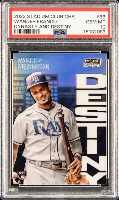 2022 Topps Stadium Club Wander Franco Dynasty and Destiny #8B card image