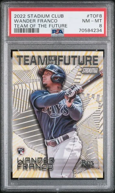2022 Topps Stadium Club Wander Franco Team Of The Future #TOF-8 card image