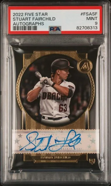 2022 Topps Stuart Fairchild Five Star Autographs #FSA-SF card image