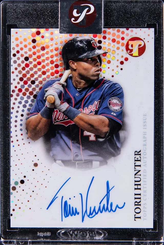 2022 Topps Torii Hunter Pristine Autographs #PA-TH card image