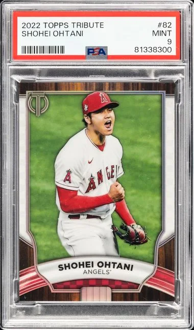 2022 Topps Tribute Shohei Ohtani #82 card image