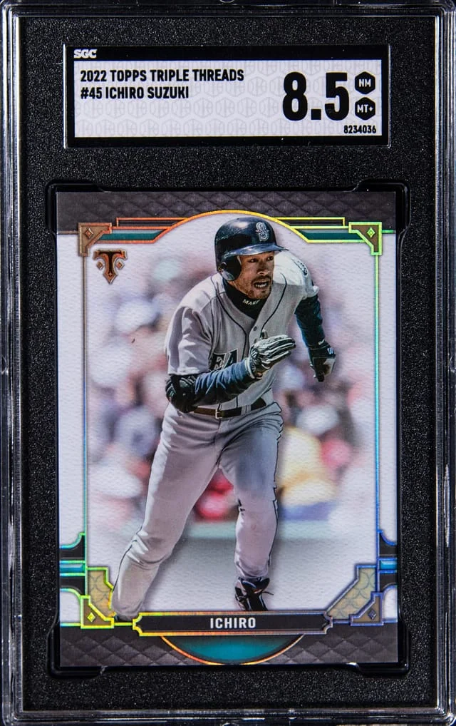 2022 Topps Triple Threads Ichiro #45 card image