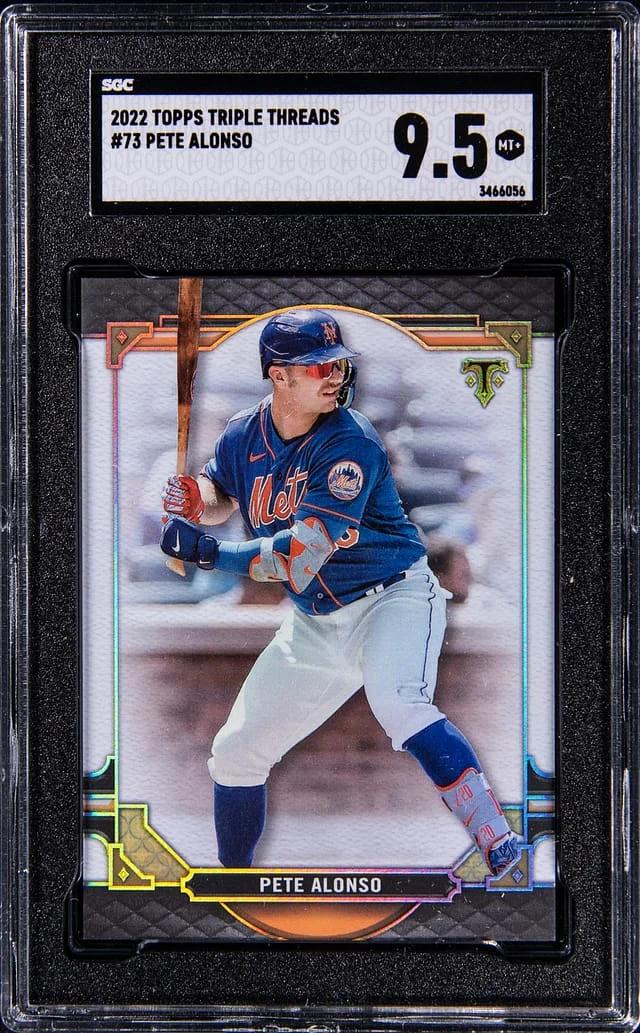 2022 Topps Triple Threads Pete Alonso #73 card image