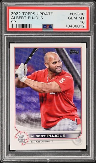 2022 Topps Update Albert Pujols SP #US300 card image