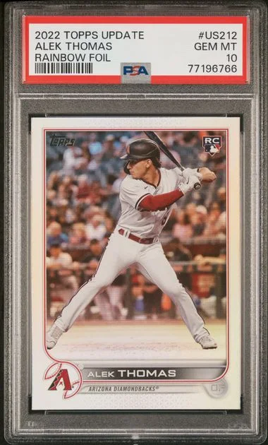 2022 Topps Update Alek Thomas #US212 card image