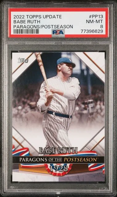 2022 Topps Update Babe Ruth Paragons Of The Postseason #Pp13 card image