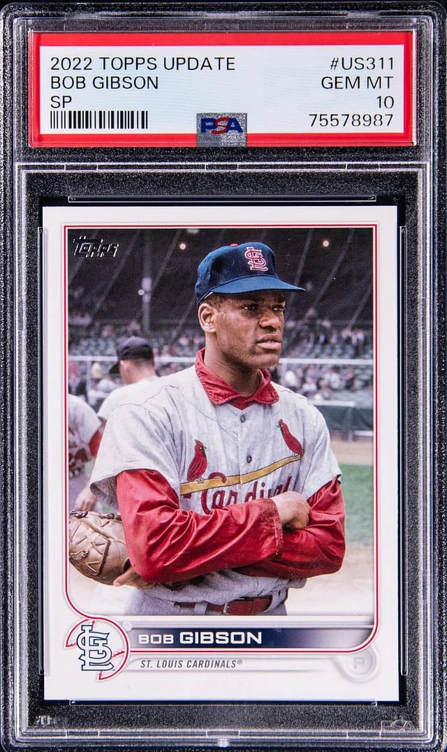 2022 Topps Update Bob Gibson Sp #US311 card image