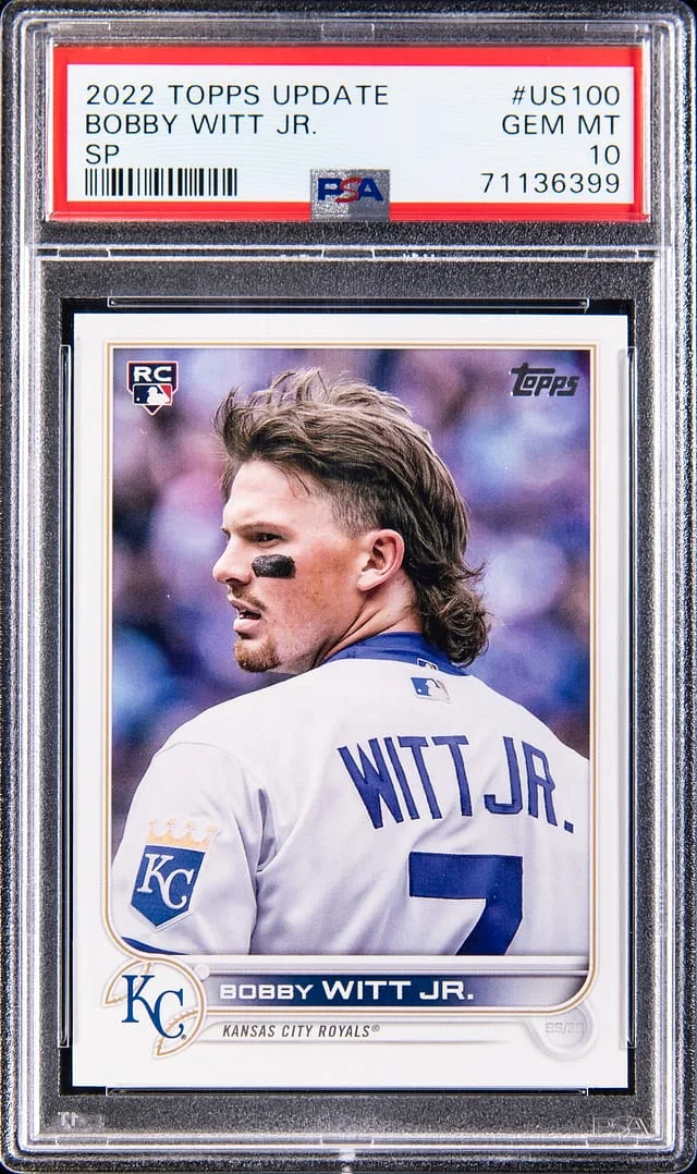 2022 Topps Update Bobby Witt Jr. SP #US100 card image