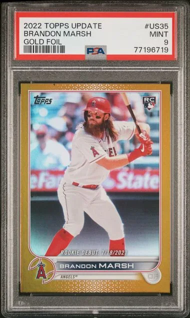 2022 Topps Update Brandon Marsh #US35 card image
