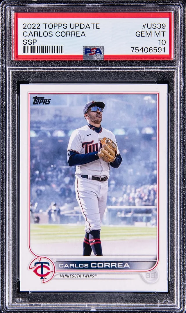 2022 Topps Update Carlos Correa Ssp #US39 card image