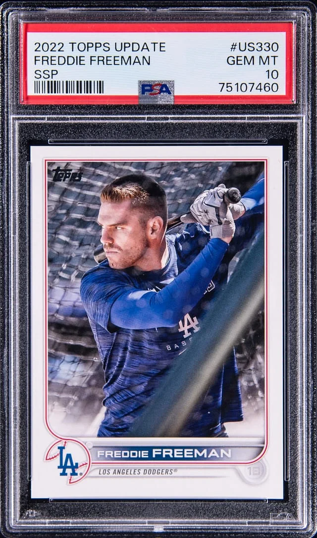 2022 Topps Update Freddie Freeman Ssp #US330 card image