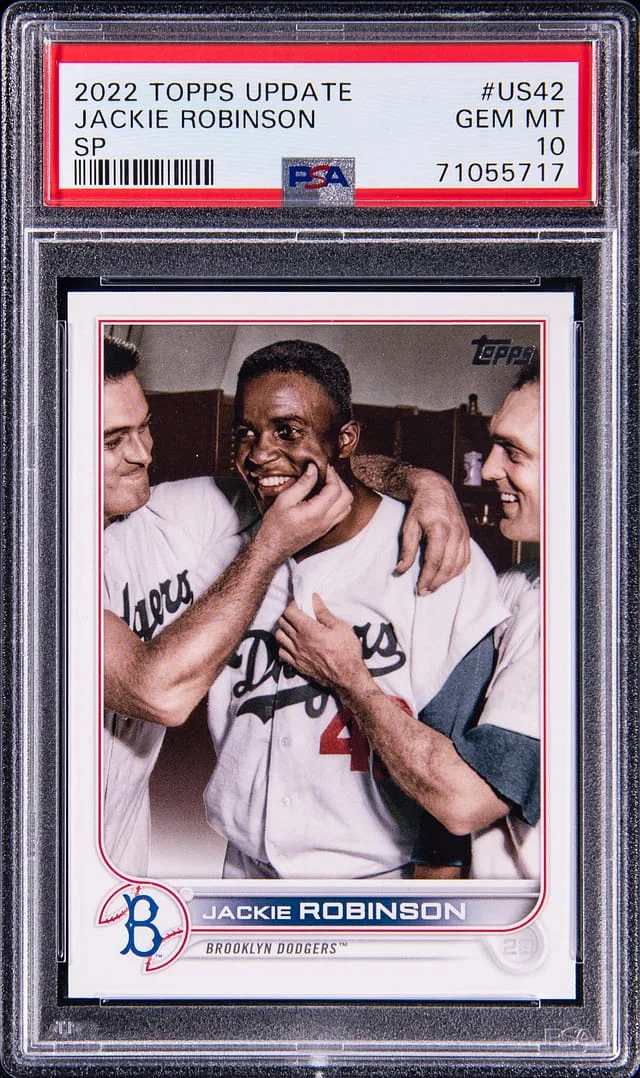 2022 Topps Update Jackie Robinson Sp #US42 card image