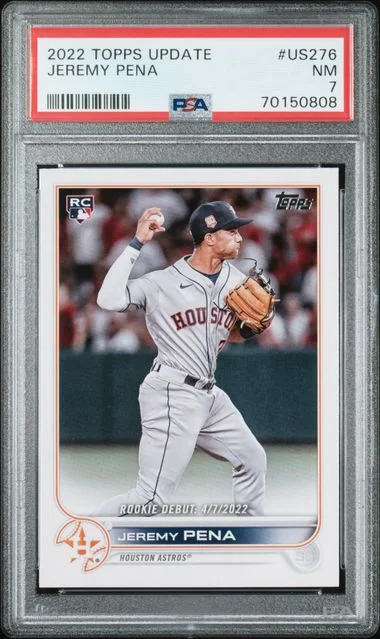 2022 Topps Update Jeremy Pena #US276 card image