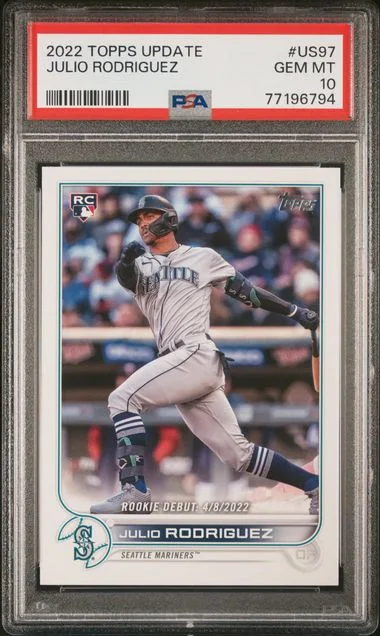 2022 Topps Update Julio Rodriguez #US97 card image