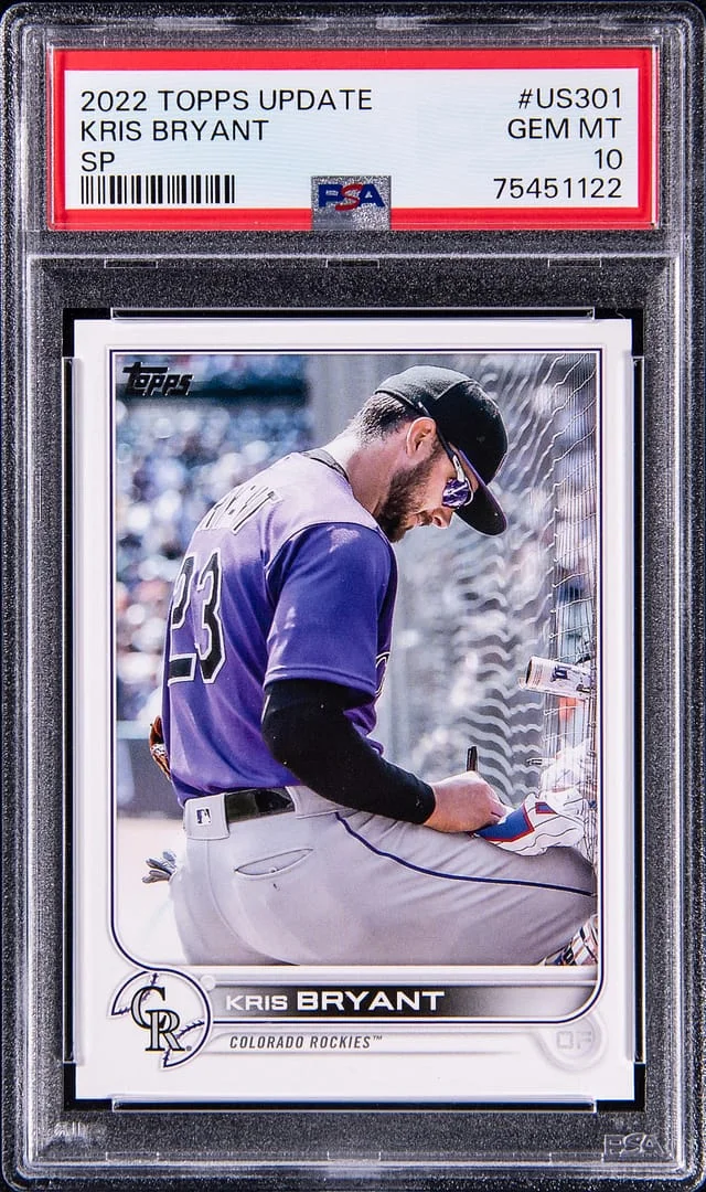 2022 Topps Update Kris Bryant Sp #US301 card image