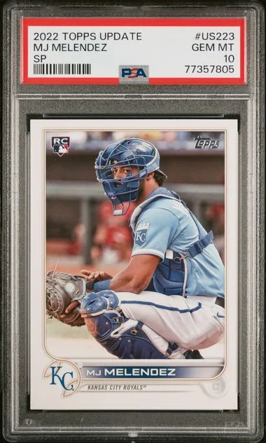 2022 Topps Update MJ Melendez SP #Us223 card image